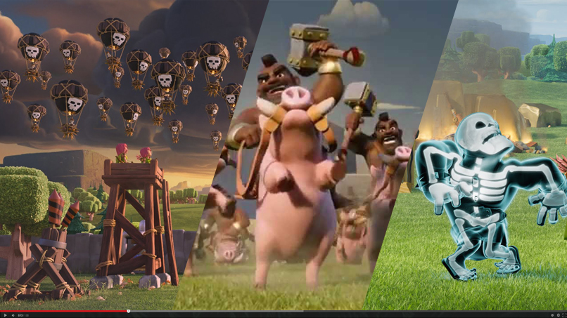 Clash of Clans NEW Official TV Commercials