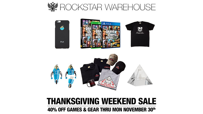 Rockstar Warehouse Black Friday Deals