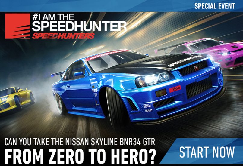 Nissan Skyline GT-R BNR34 Need For Speed No Limits SPEEDHUNTERS Event