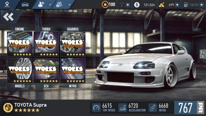 Need For Speed No Limits TOYOTA Supra