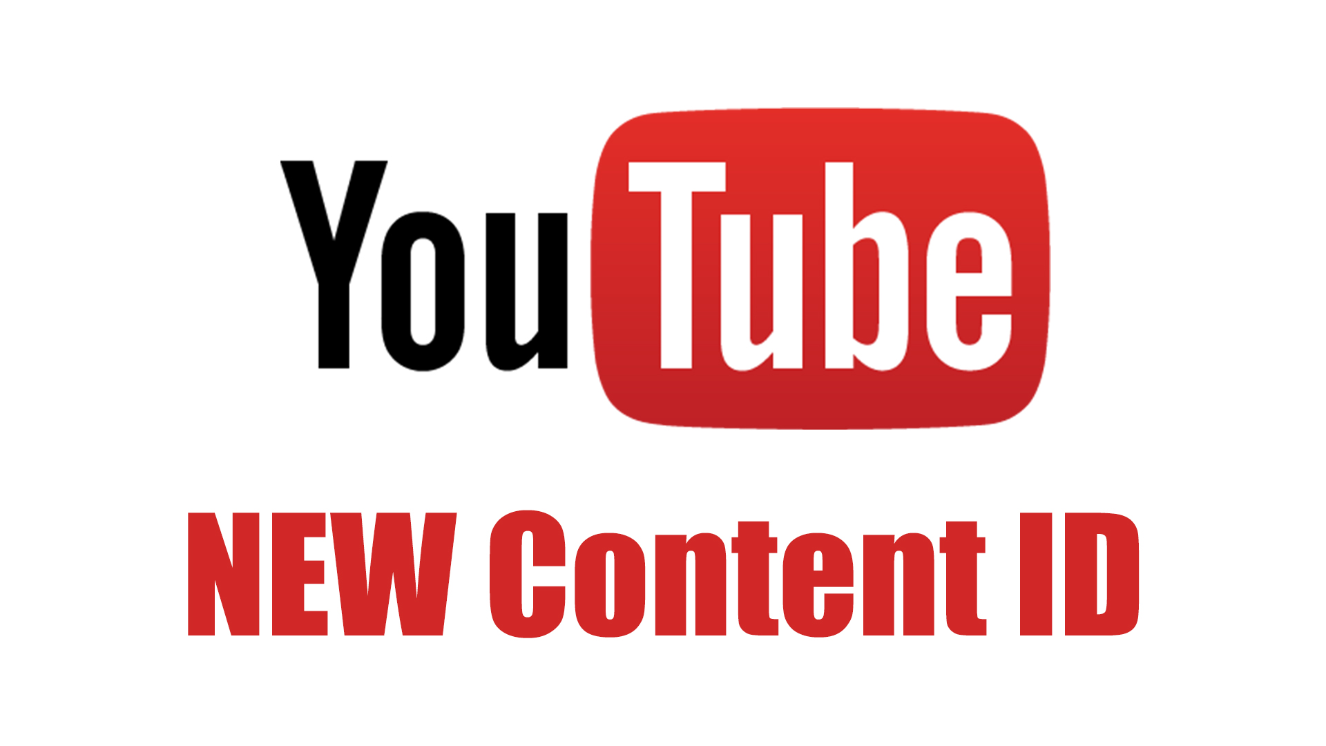 New YouTube Content ID