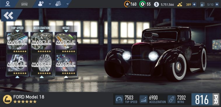 Need For Speed No Limits FORD Model 18