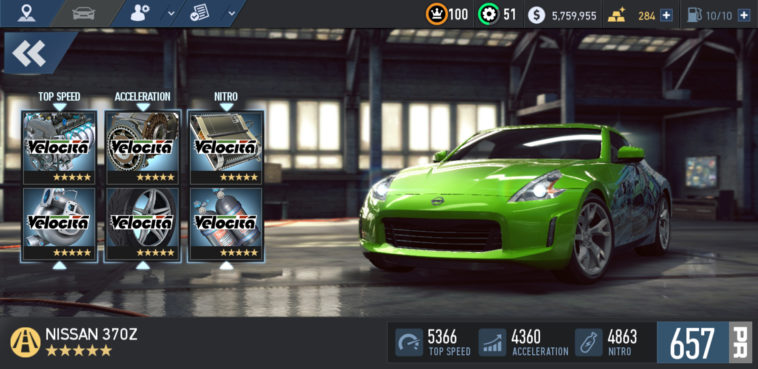 Need For Speed No Limits NISSAN 370Z