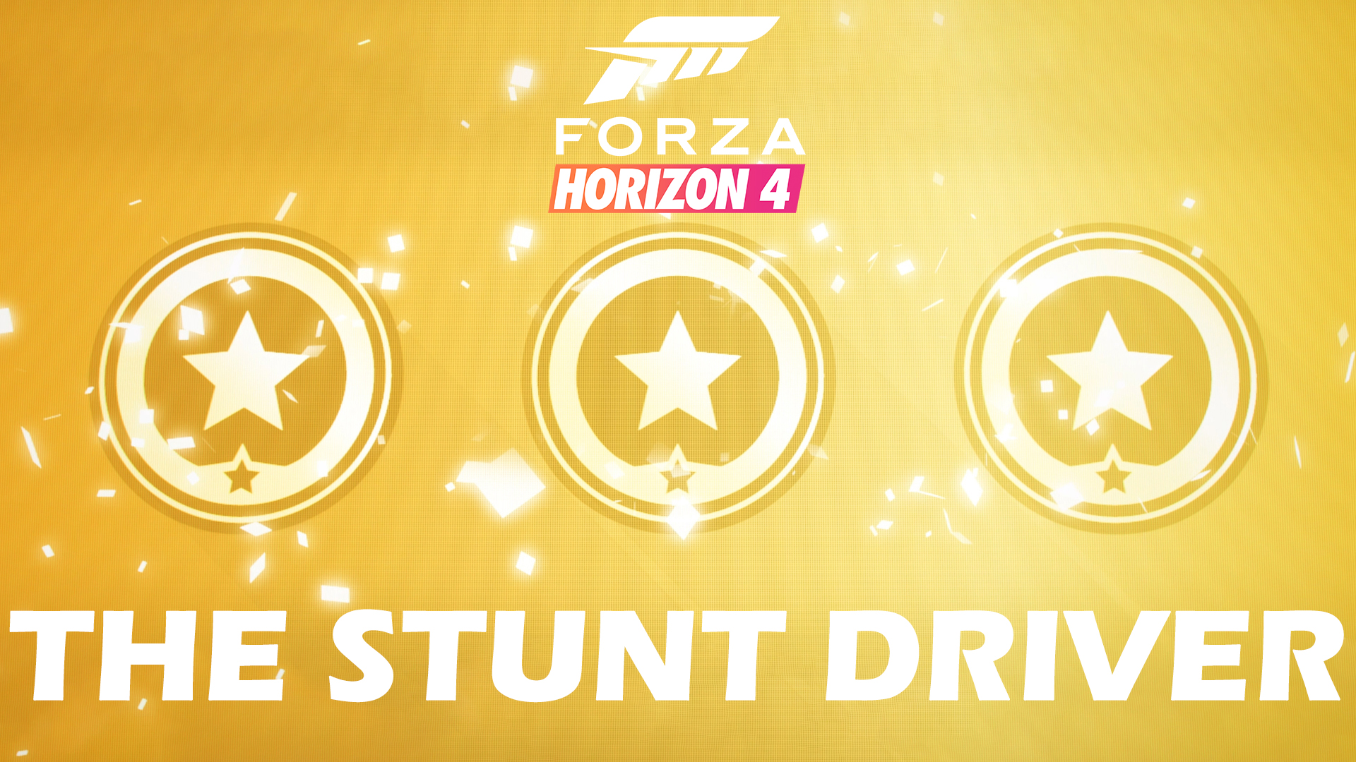 Forza Horizon 4 ALL The Stunt Driver 3 STARS