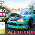 Forza Horizon 4 DRIFT CLUB ALL CHAPTERS 3 STARS Gameplay Walkthrough