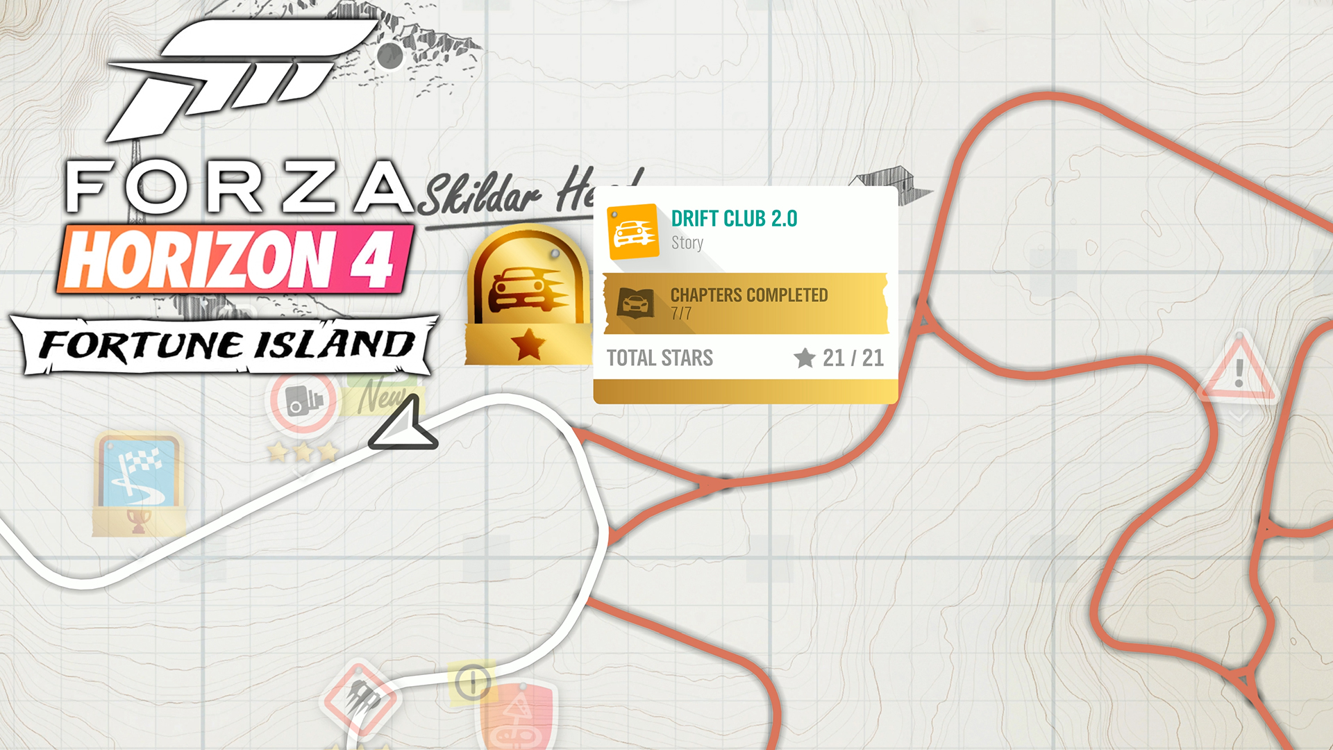 Forza Horizon 4 Fortune Island DRIFT CLUB 2.0 ALL CHAPTERS 3 STARS Gameplay Walkthrough