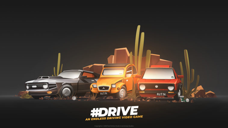 #DRIVE an endless driving videogame