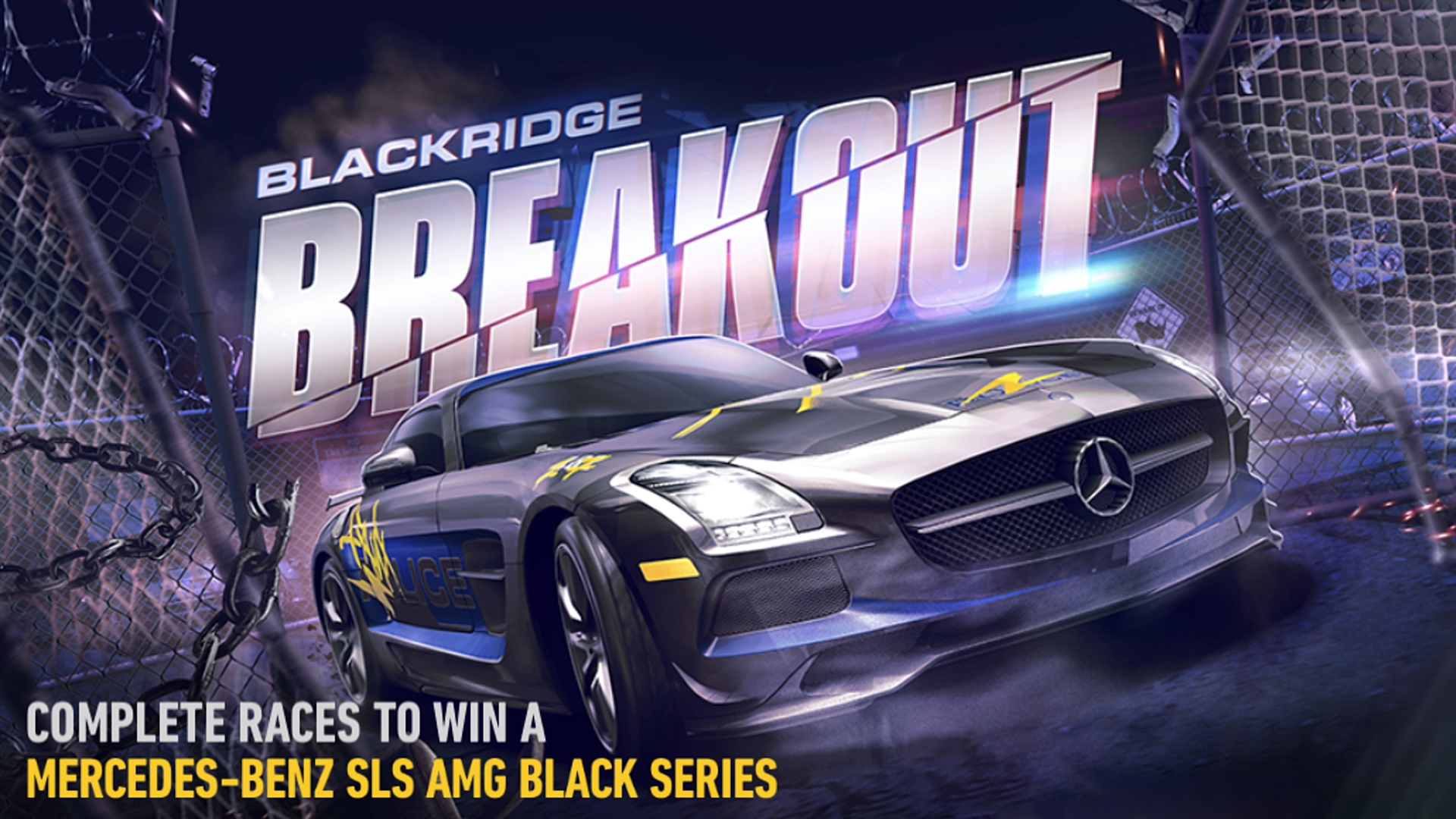 Mercedes-Benz SLS AMG Black Series BLACKRIDGE BREAKOUT NFS No Limits FULL EVENT