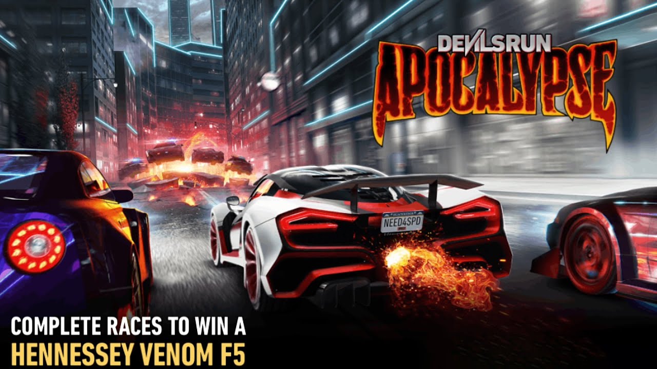 Hennessey Venom F5 DEVILS RUN APOCALYPSE NFS No Limits FULL EVENT
