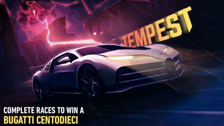 Bugatti Centodieci Tempest NFS No Limits FULL EVENT