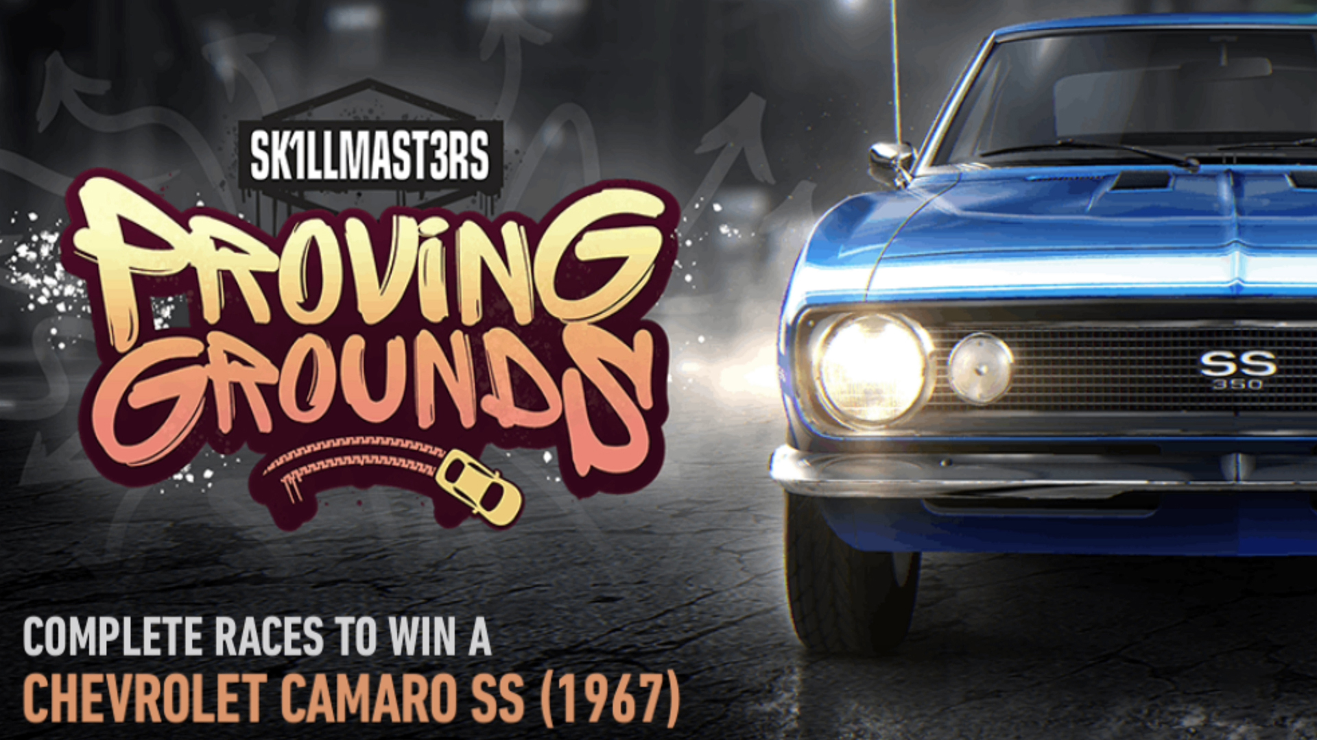 Chevrolet Camaro SS (1967) SK1LLMAST3RS Proving Grounds NFS No Limits FULL EVENT