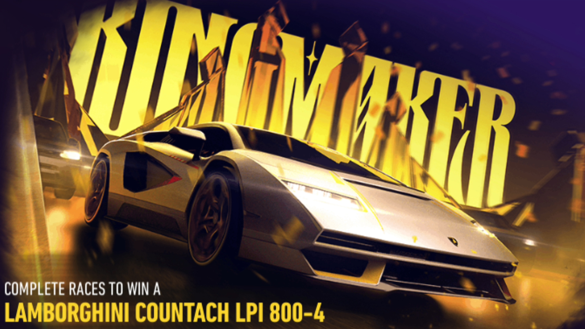 Lamborghini Countach LPI 800-4 Kingmaker NFS No Limits FULL EVENT
