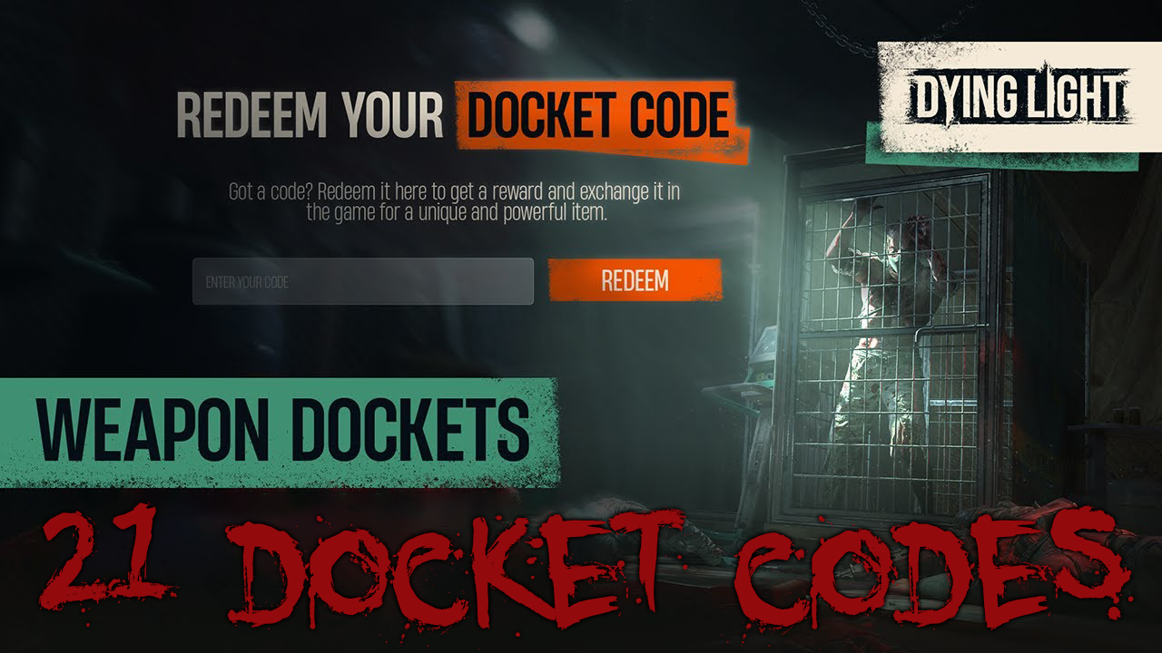 Dying Light: The Beast Weapon Dockets Codes